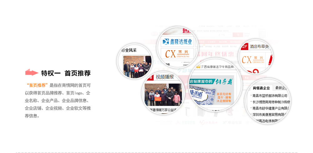 商情通會員特權一之'優(yōu)先排名'